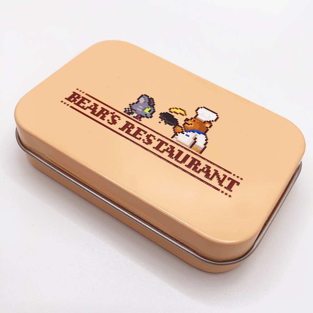 くまのレストラン 最後の晩餐フレークシール(缶入り)