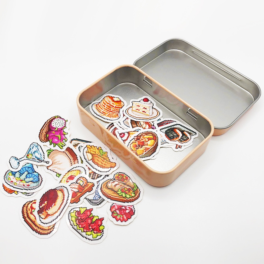 くまのレストラン 最後の晩餐フレークシール(缶入り)