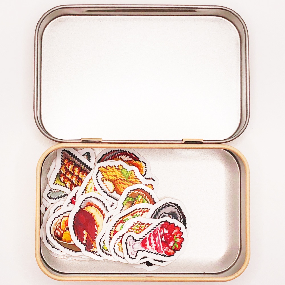 くまのレストラン 最後の晩餐フレークシール(缶入り)