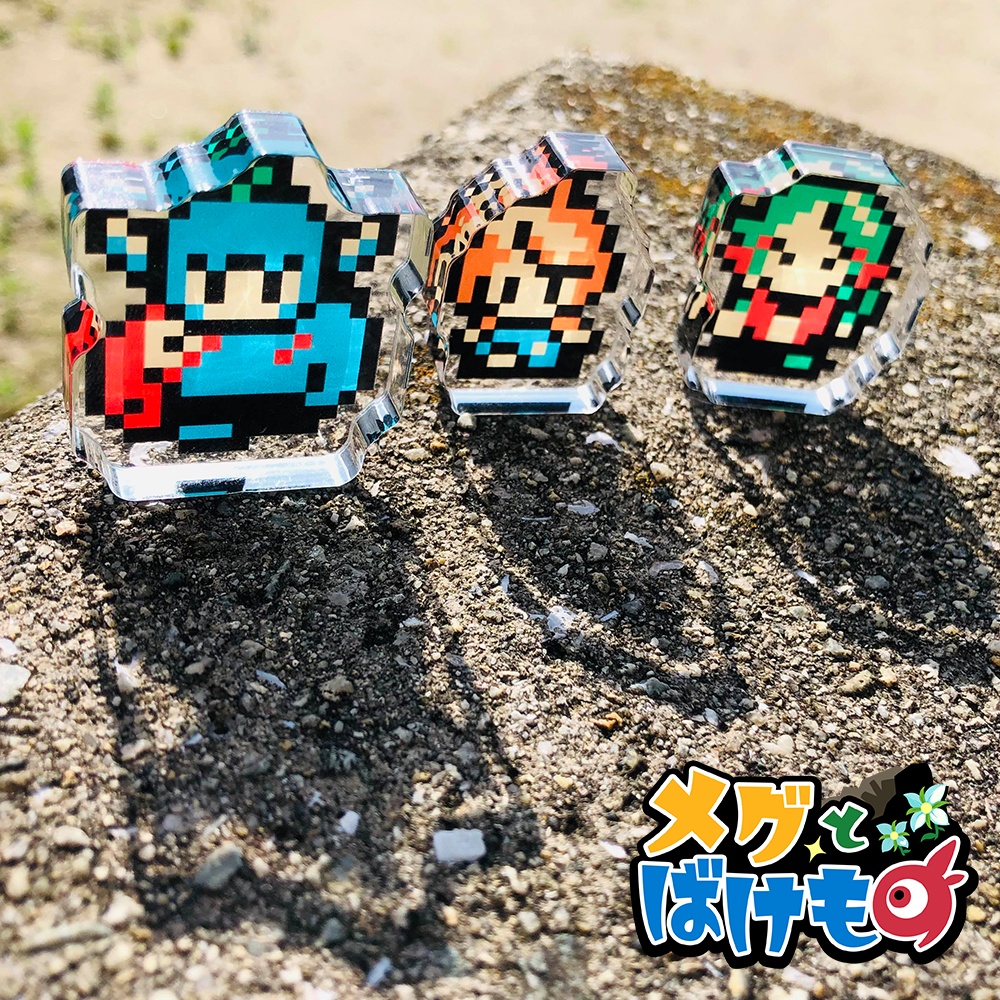 アクリルコマセット（ロイ・メグ・ゴラン）