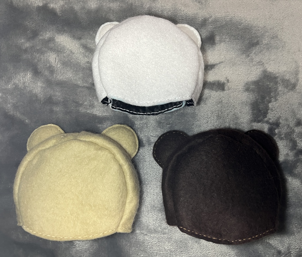 にじぱぺっと用🧸クマ 被り物