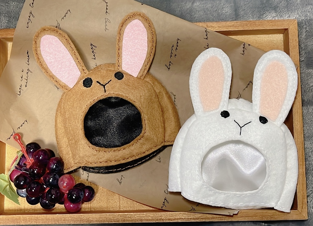 にじぱぺっと用🧸ウサギ かぶりもの