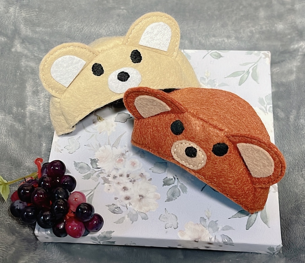 にじぬい用🧸帽子 クマ