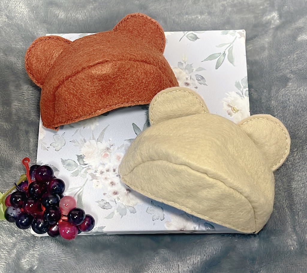 にじぬい用🧸帽子 クマ