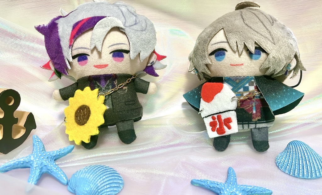 にじぱぺっと用🧸ポシェット 夏のおでかけ2点セット