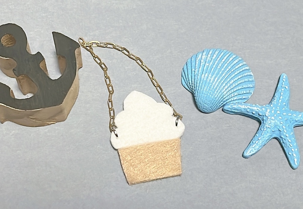 にじぱぺっと用🧸ポシェット 夏のおでかけ2点セット