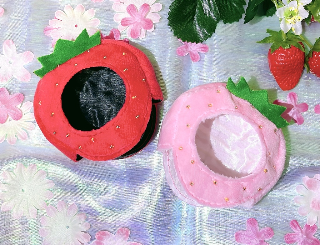 にじぱぺっと🍓いちご かぶりもの