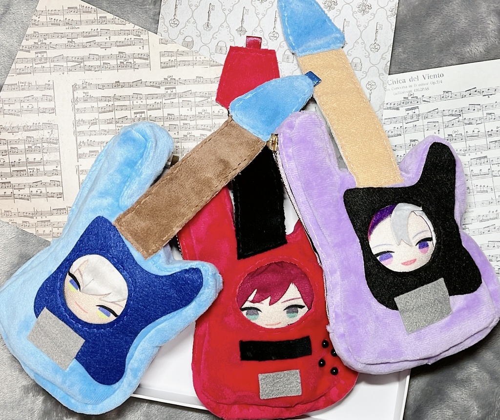 にじぱぺっと用🎸ギター 着ぐるみ