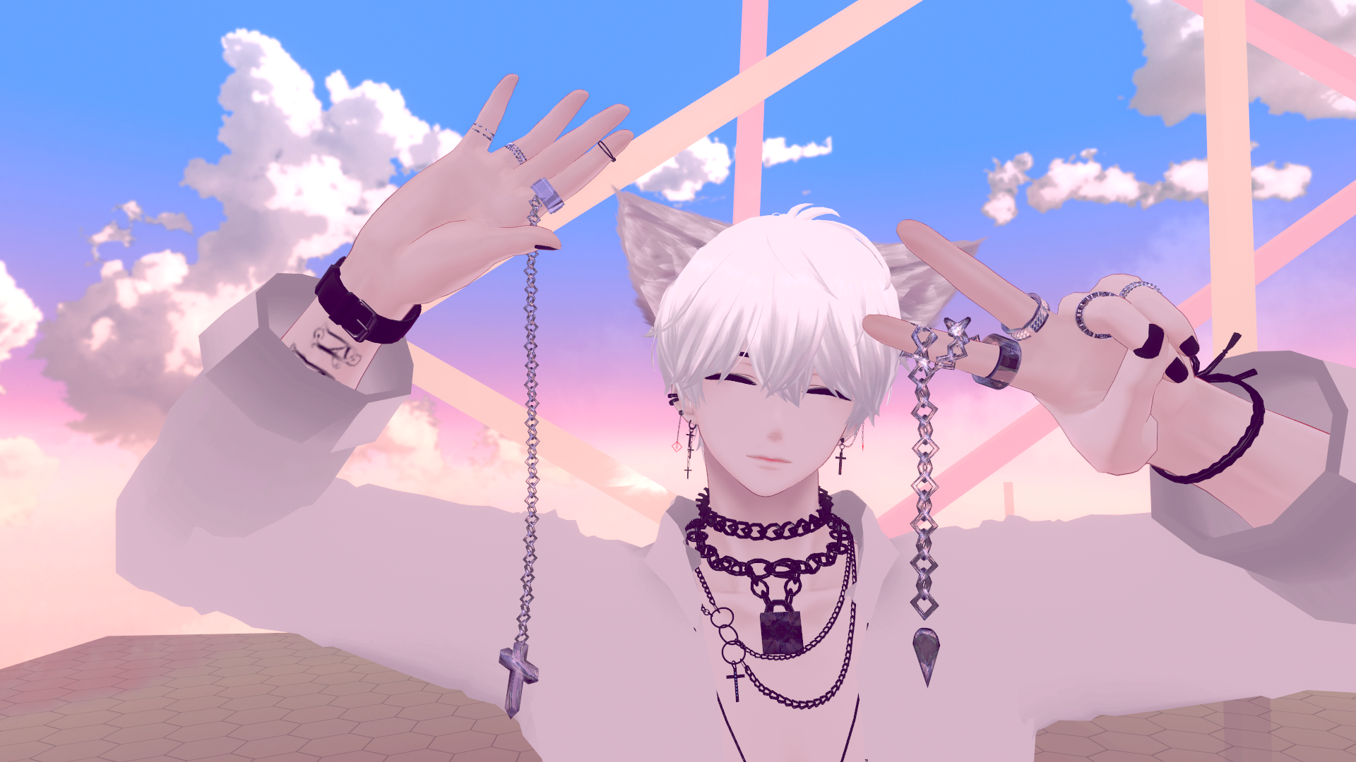 [VRchat]Chain Ring - ゆう - BOOTH