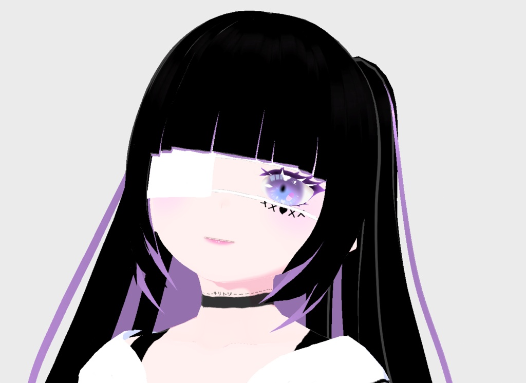 あまがみちゃん【オリジナルvroidモデル/MNHRシリーズ01】