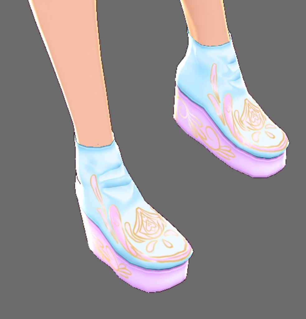 Pastel Platform Shoes