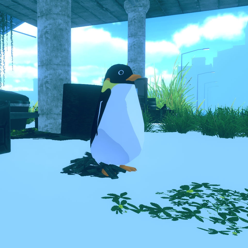 オリジナル3Dモデル『Leon ペンギンのレオン』