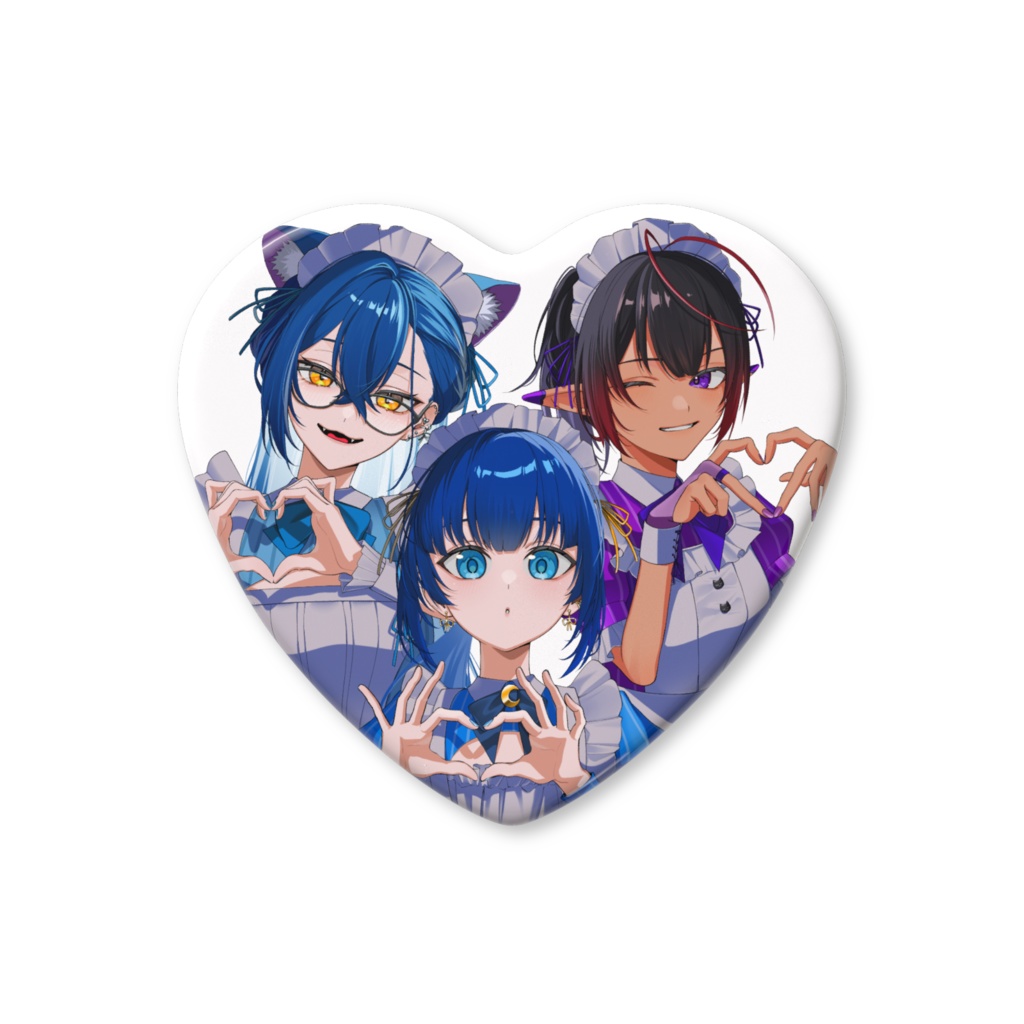 愛♡スクリ~ム!バレンタイン限定缶バッジ