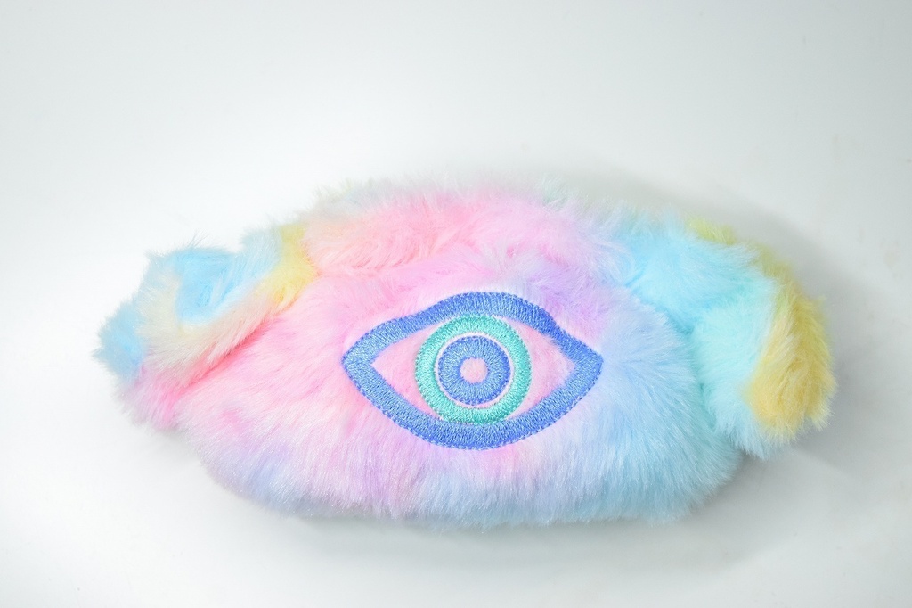 ふわふわ虹色餃子ぬいbig[みずいろ]