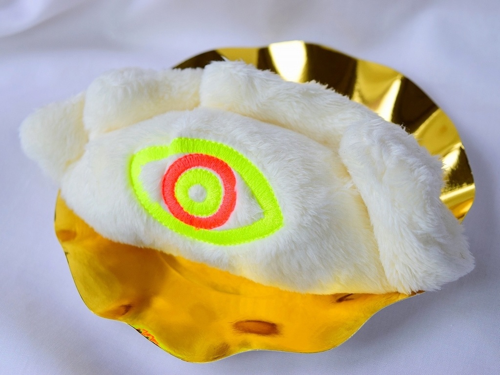 ふわふわ餃子ぬいbig[ねおんいえろー目]