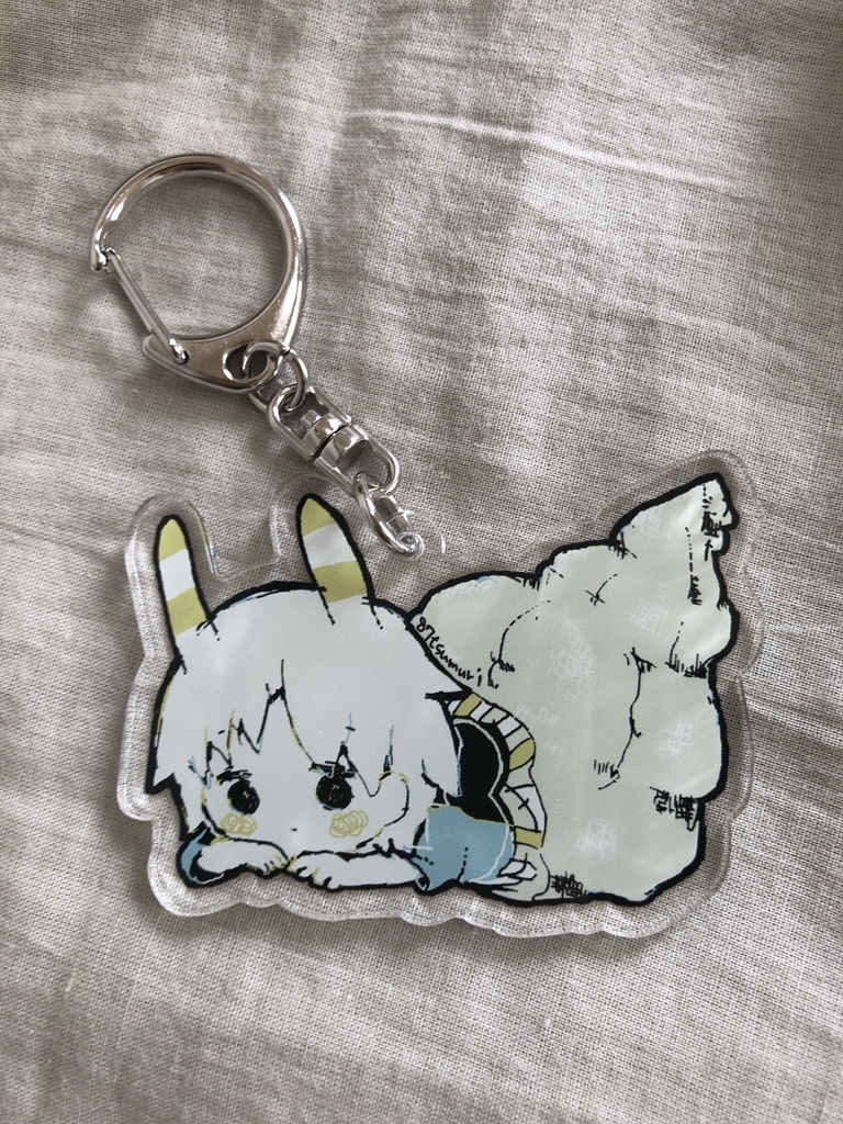 🏠やどかりモード🐚アクリルキーホルダー