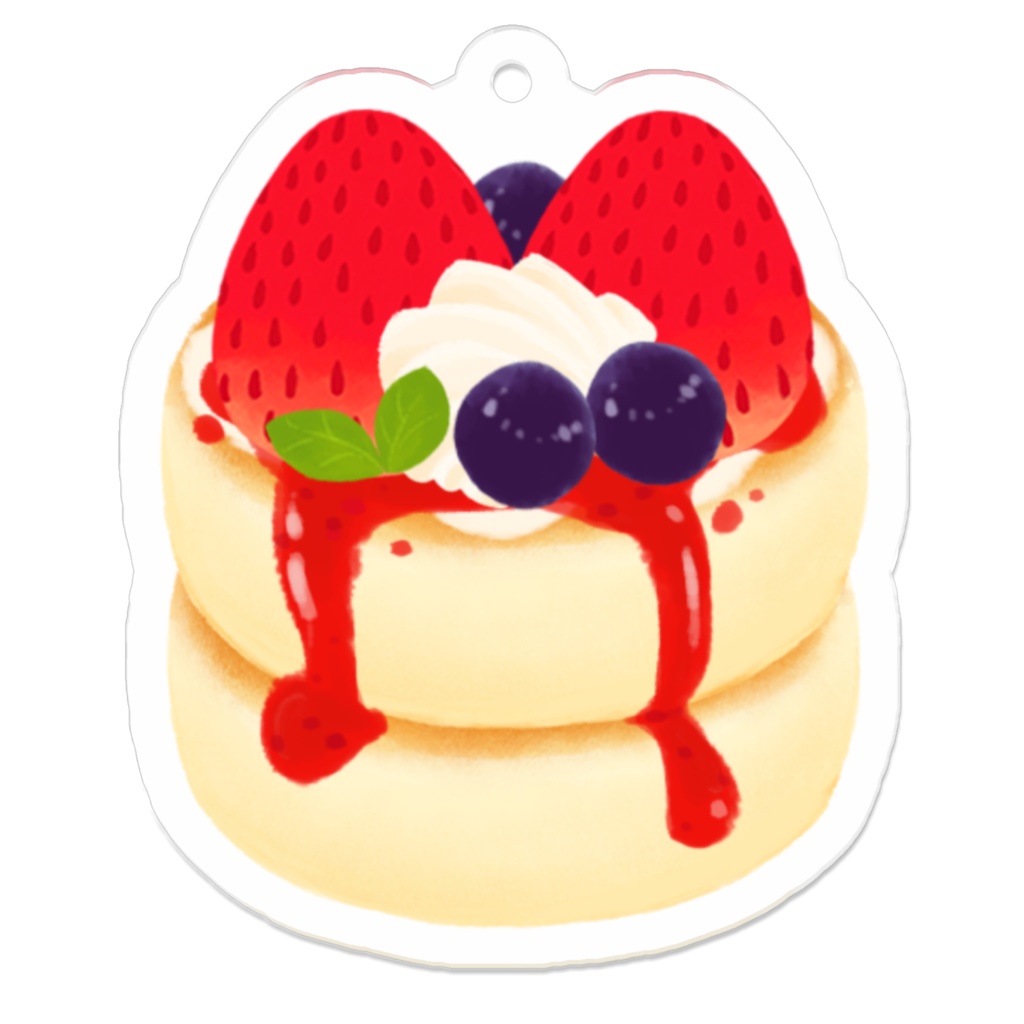 いちごパンケーキ1