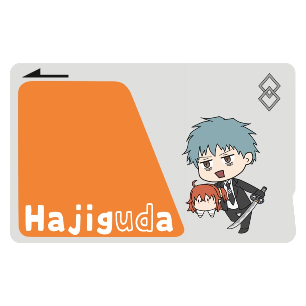一ぐだ♀ICカードステッカー