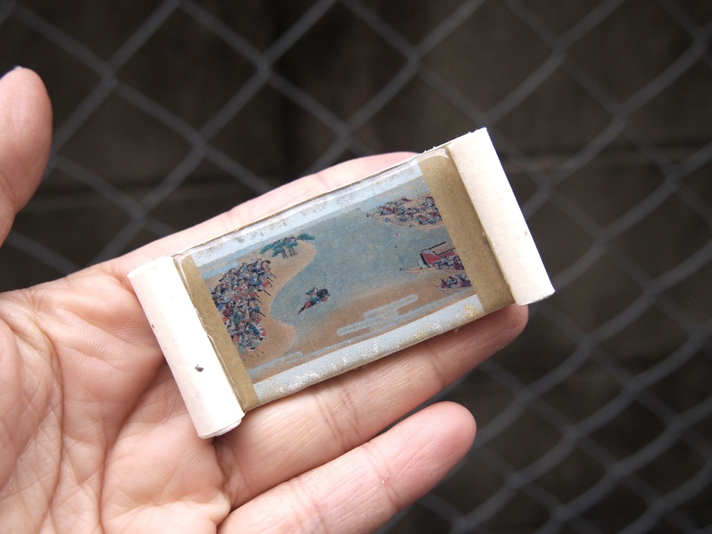 平家物語絵巻ブローチ