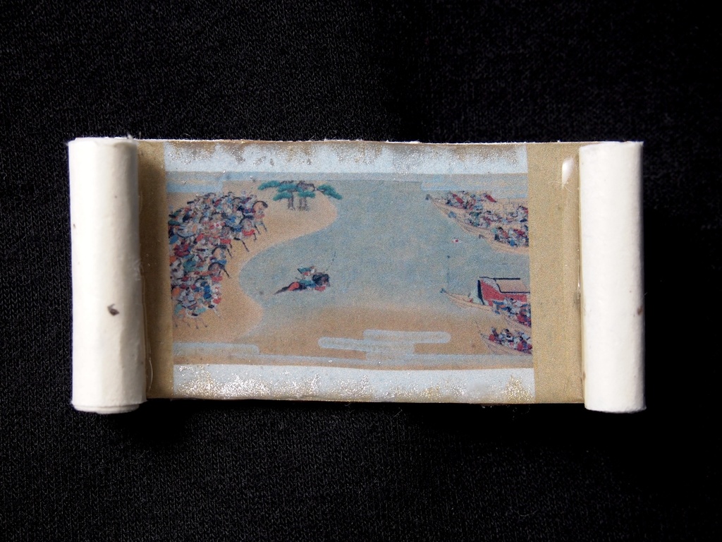 平家物語絵巻ブローチ