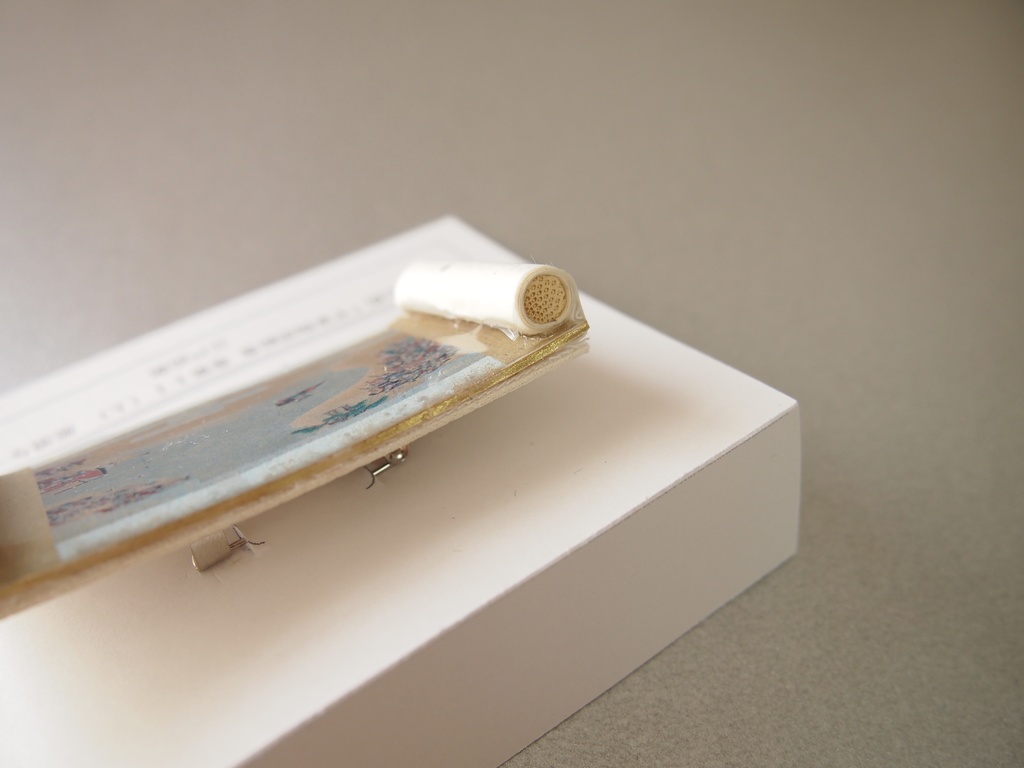 平家物語絵巻ブローチ