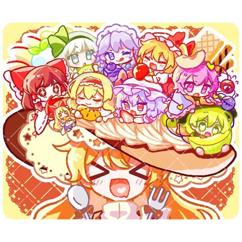 🍮魔理沙☆あらも~ど!マウスパッド🍴