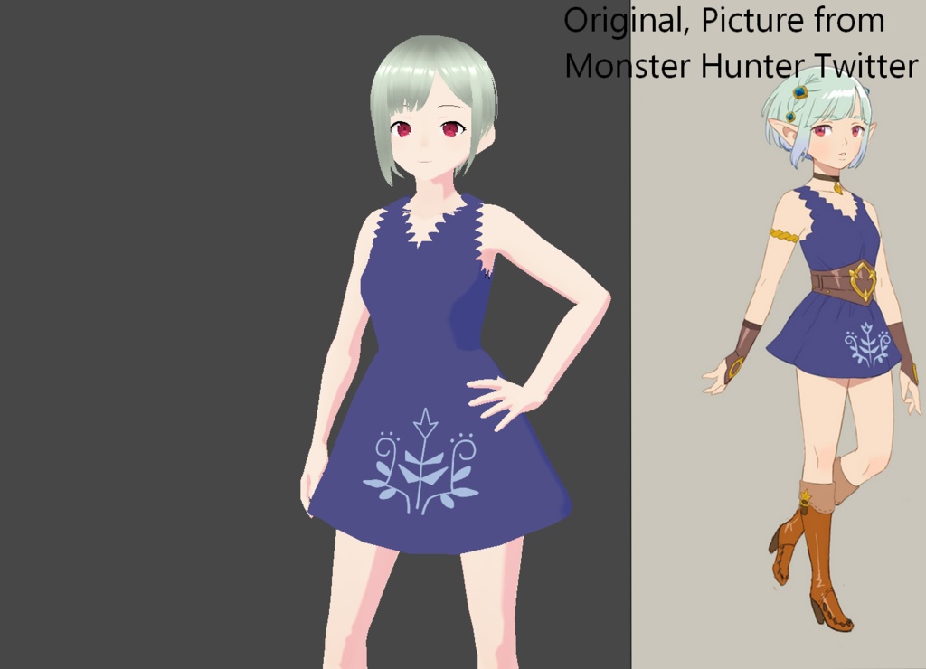 Dress Ena (Monster Hunter Stories 2)