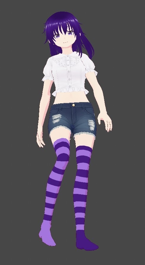 Simple Pantyhose for Vtuber