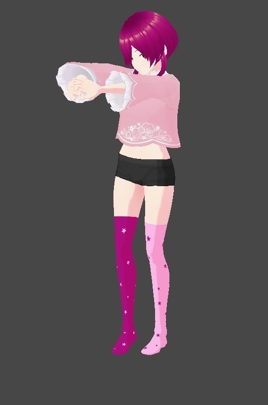 Pantyhose with Stars for Vtuber - diffrent Colors