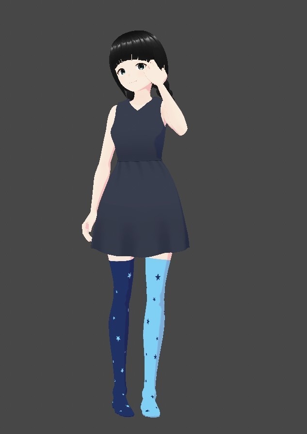 Pantyhose with Stars for Vtuber - diffrent Colors
