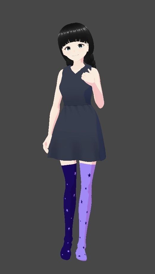 Pantyhose with Stars for Vtuber - diffrent Colors