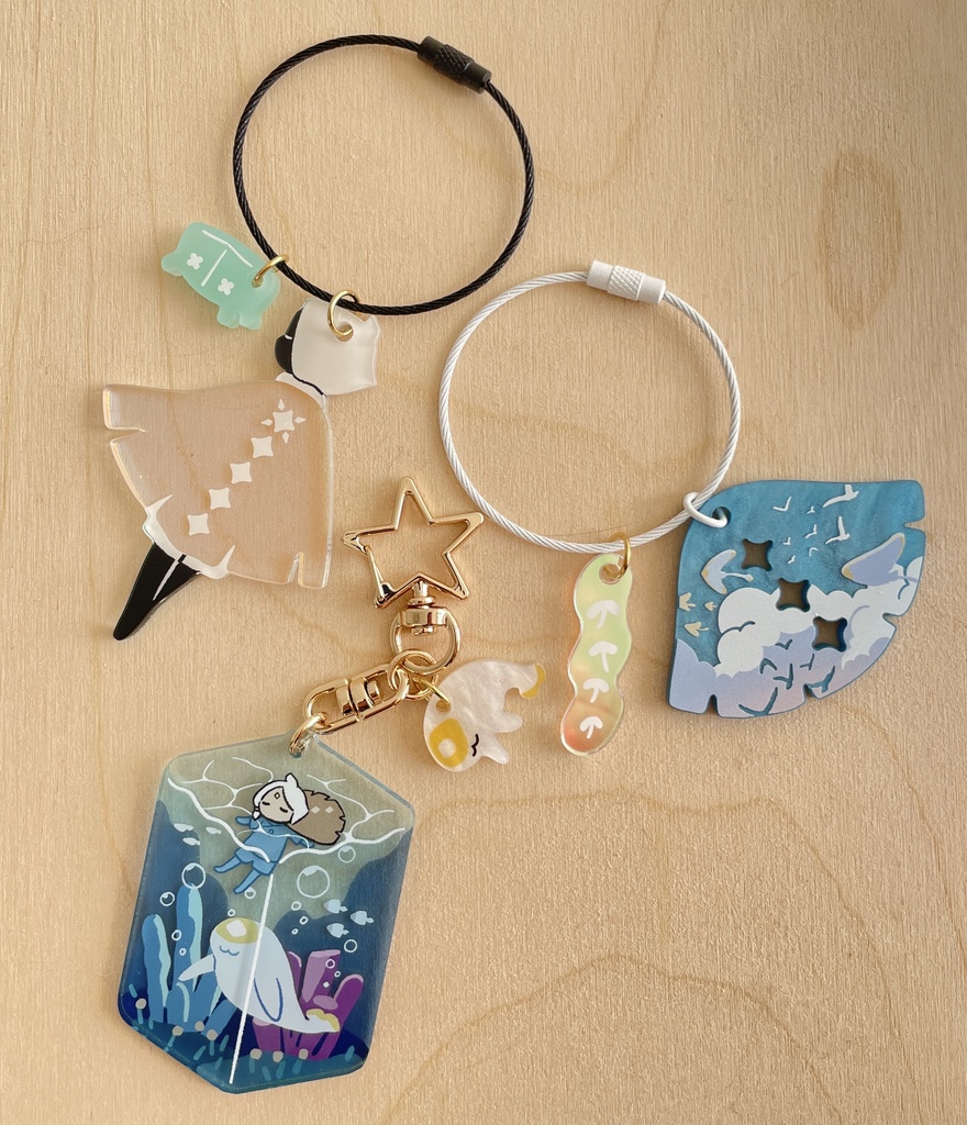 キャンドルキーホルダー