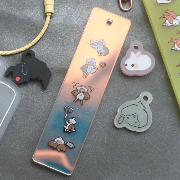 オーロラちゅんキーホルダー