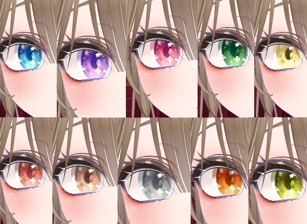 【マヌカ - Manuka】 Flower Eye Textures Hana & Lace