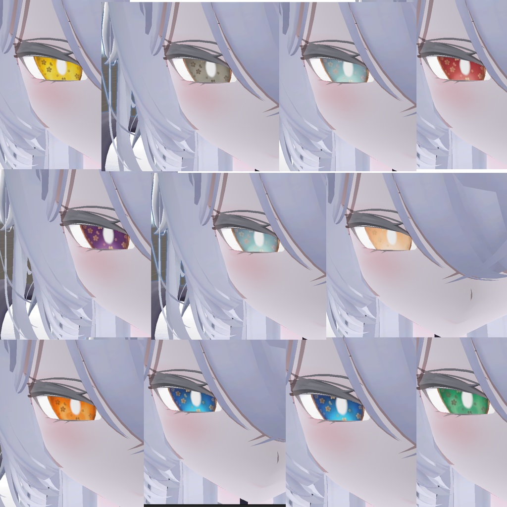 【ルルネ Rurune】 FlowTextures Hana & Eye Lace