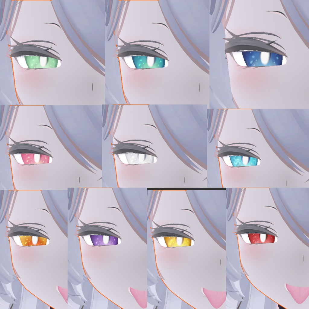 【ルルネ Rurune】 Cute pearl eyes