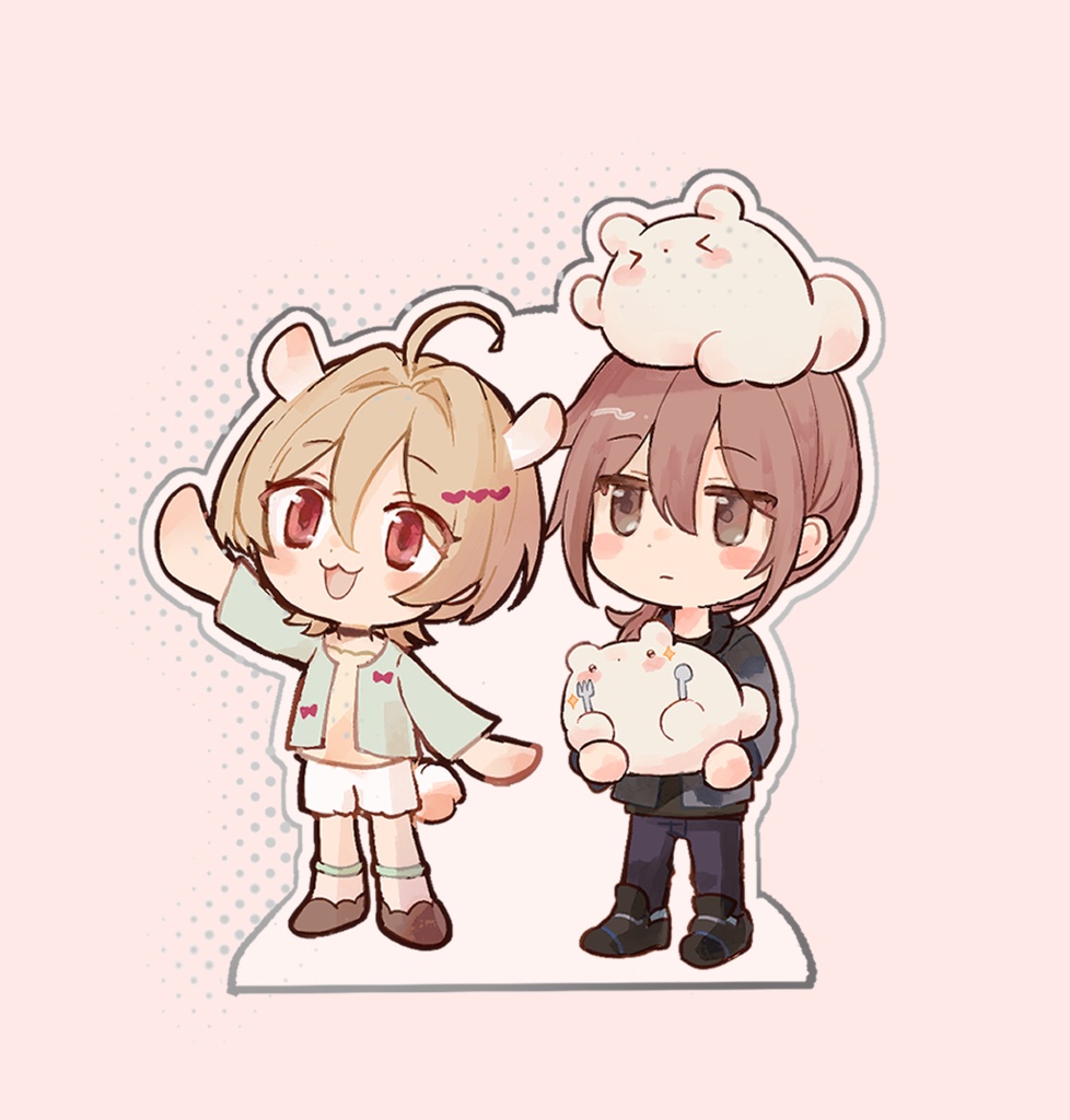 らびでび 自立アクリル(8cm)