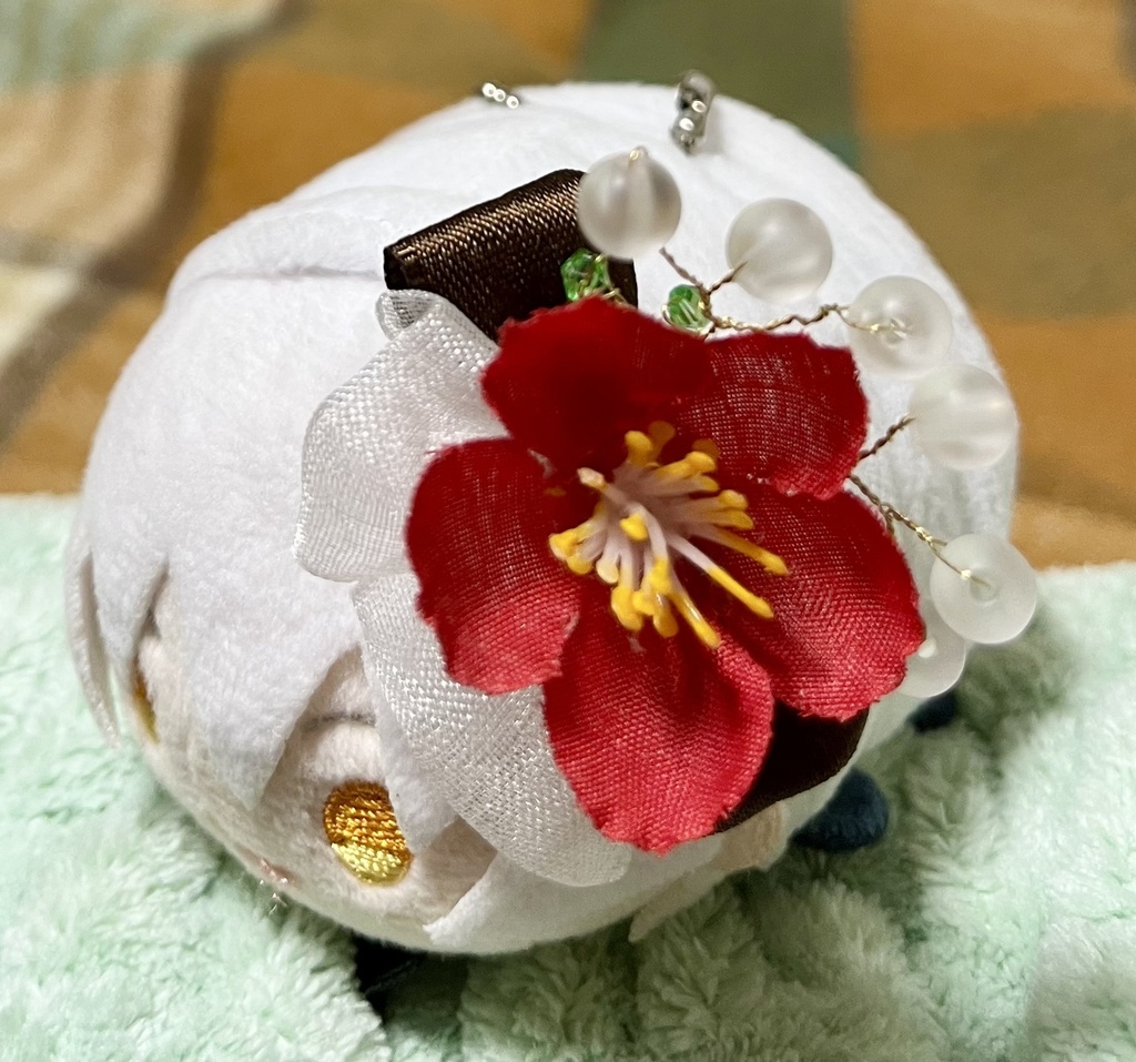 もちマス用花飾り