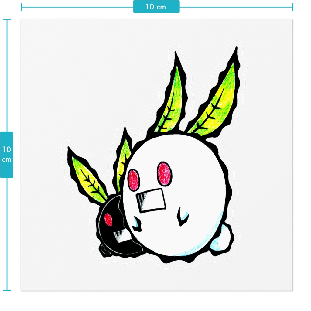 雪兎クロト/ソローリ(ステッカー)