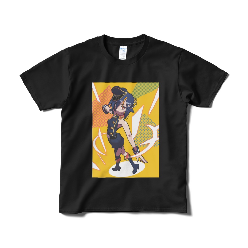 YOAKE Tシャツ（黒・半袖）