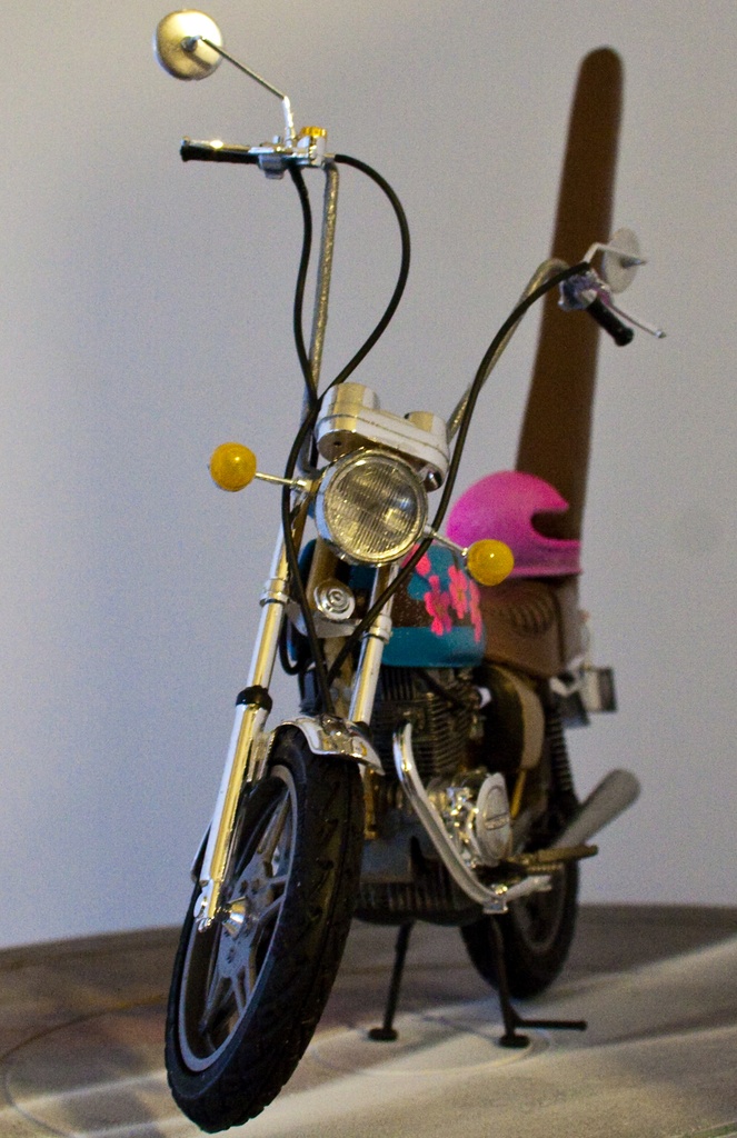 1:12 Motorbike Chopper Handlebars