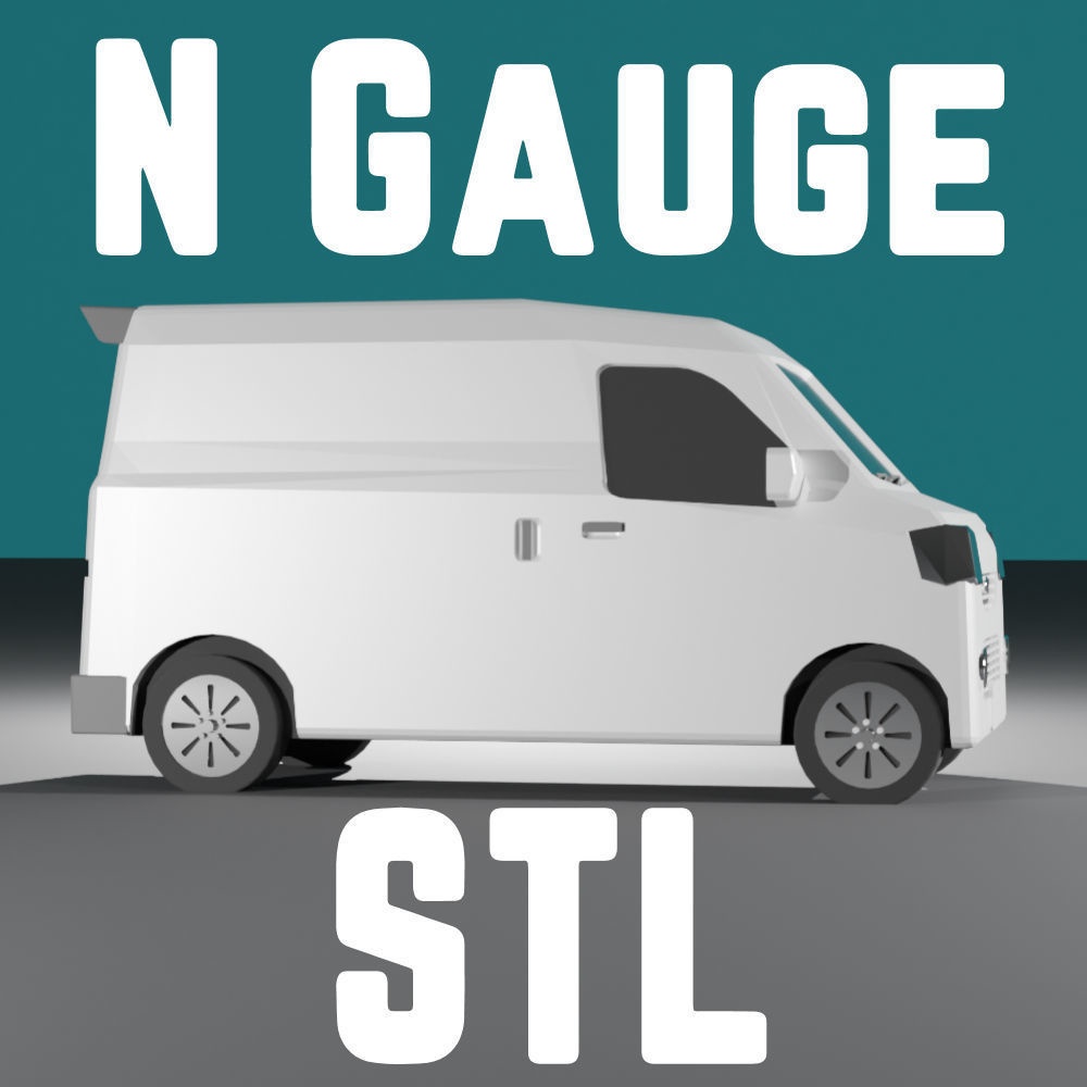 N Gauge (1:150) Kei Van