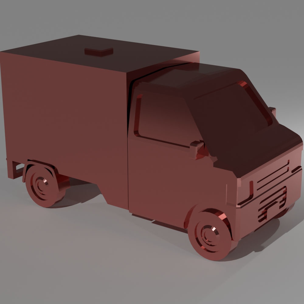 Z Gauge (1:220) Kei Box Truck