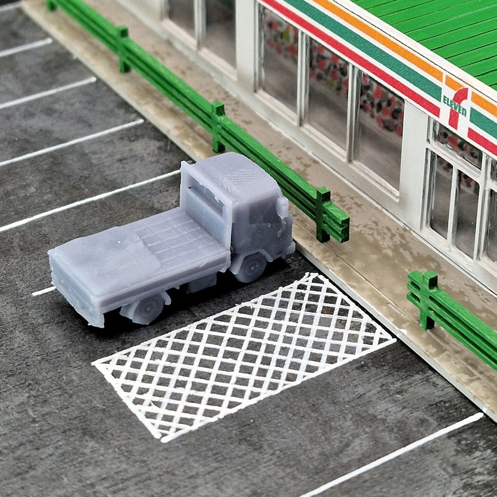 3.5 tonne Dropside Truck Load 1 STL