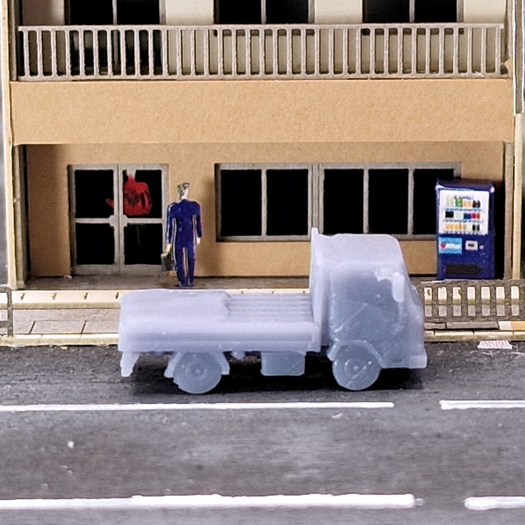 3.5 tonne Dropside Truck Load 1 STL