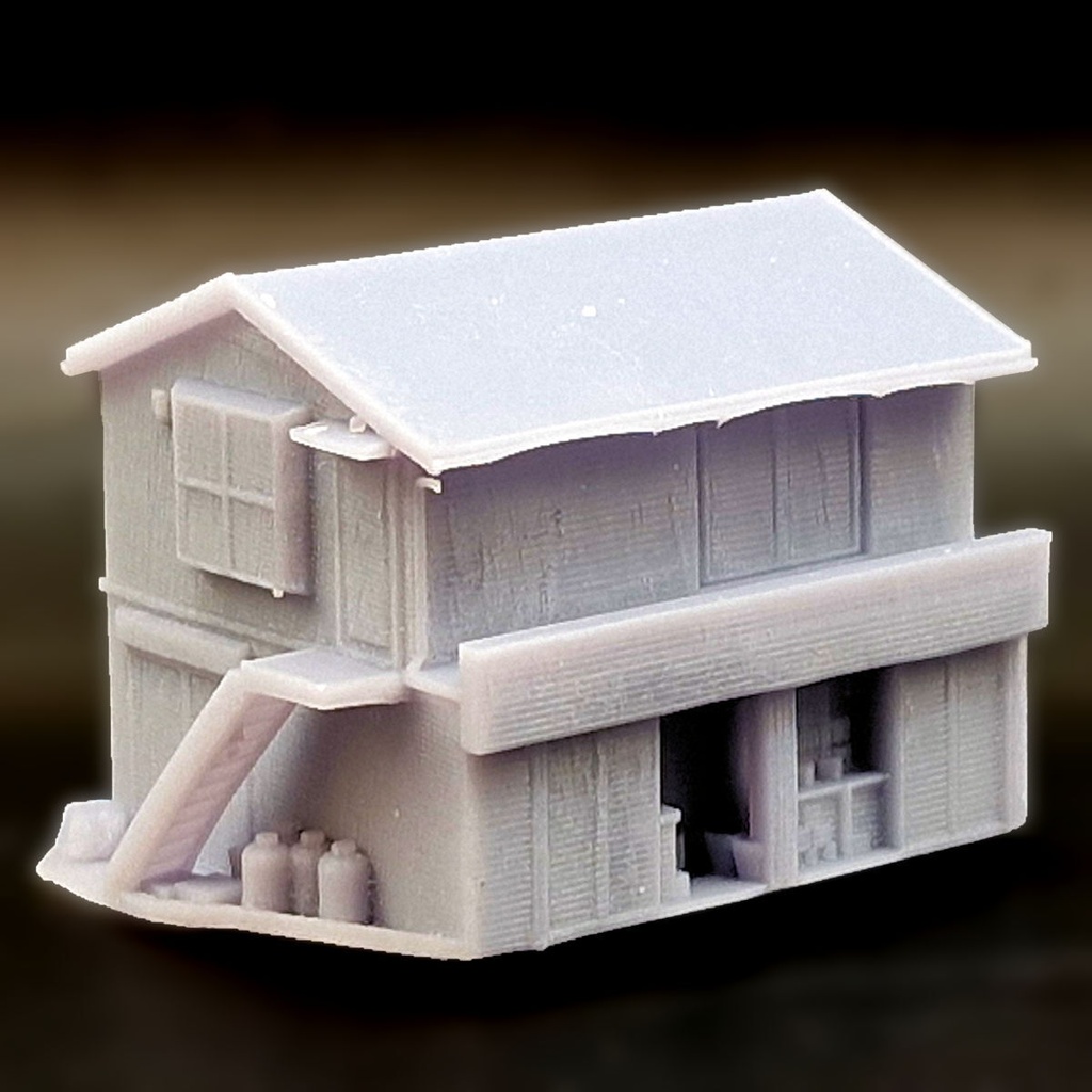 Z Gauge (1:220) Boat Charter Office STL