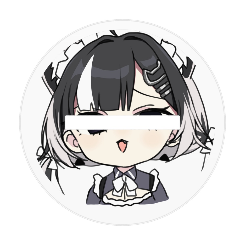 漆白たたるアクリルスタンド70×70mm