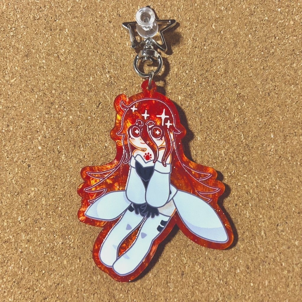 エアちゃんアクリルキーホルダー