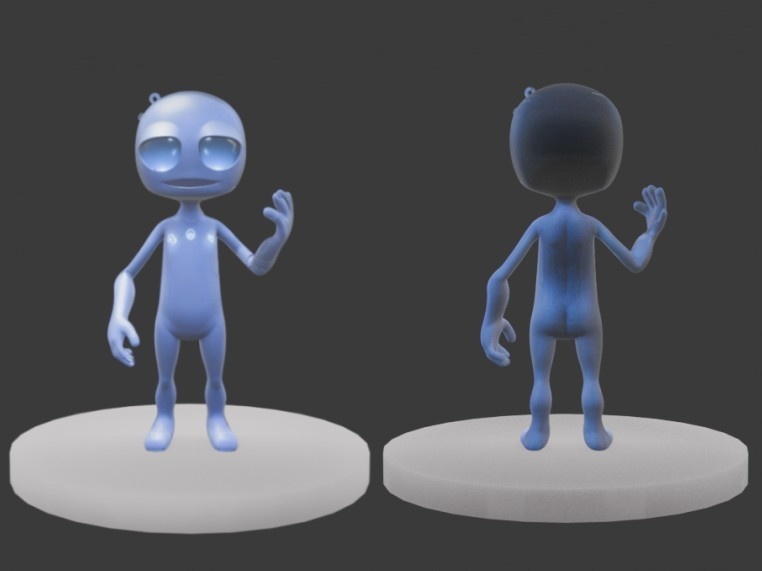 【3Dモデル】宇宙人