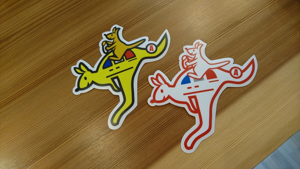カングーガルーステッカー